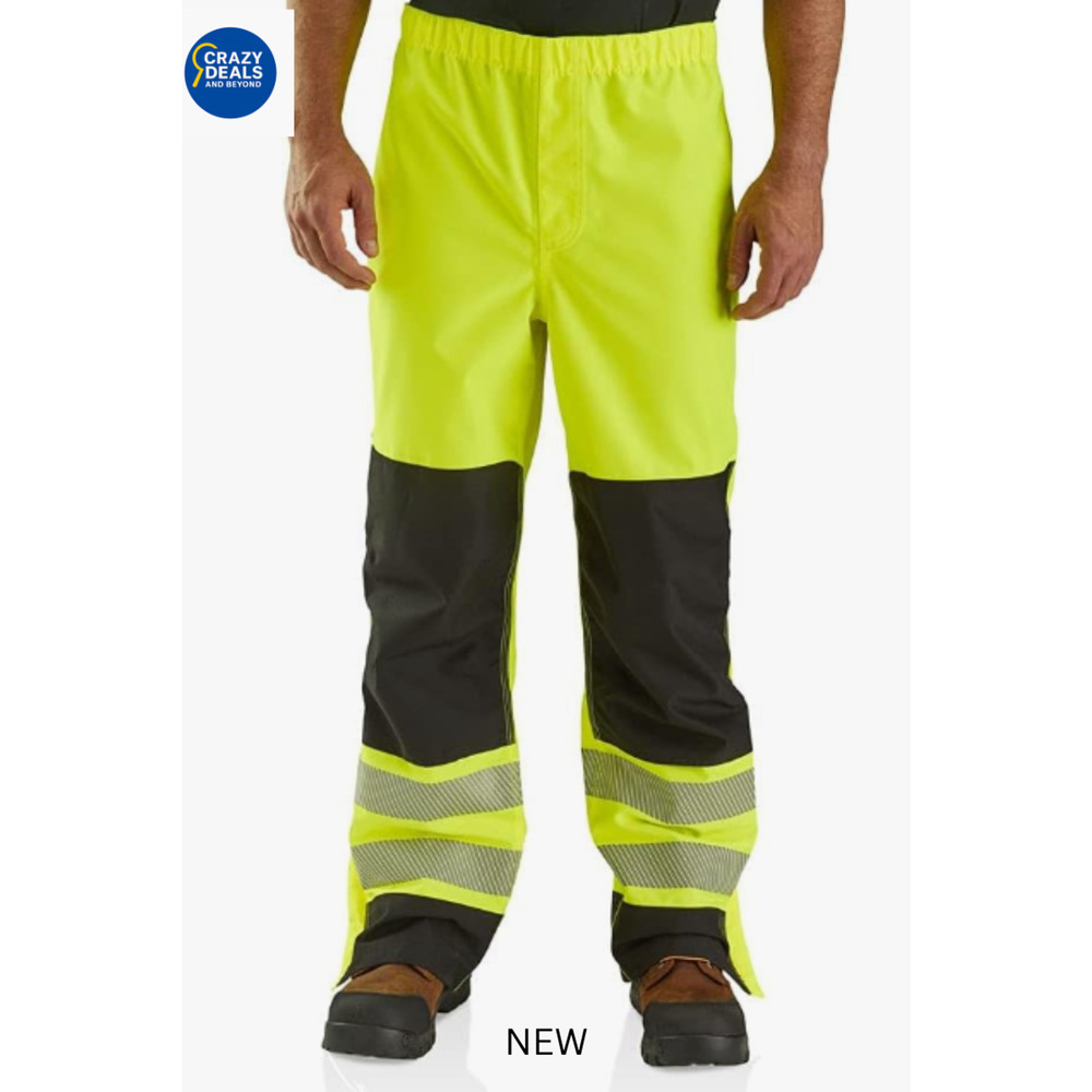 Carhartt Mens High Visibility Class E Waterproof Pant 2XL